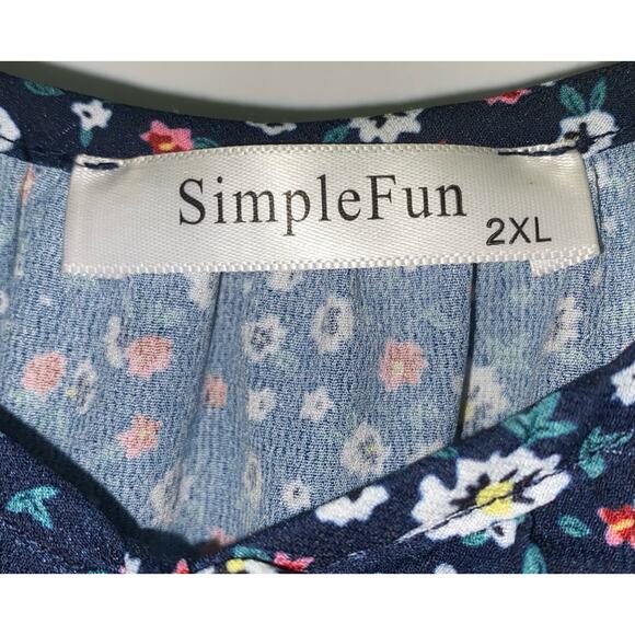 Simple Fun Womens Blouse‎ 2XL - Picture 3 of 7